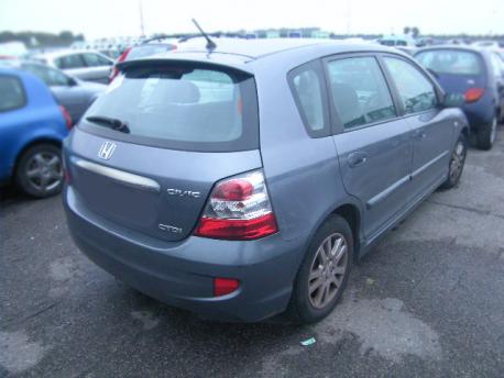 Breaking Honda Civic MK7 2003 to 2005 - 1.7 16v Petrol