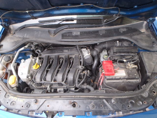 RENAULT MEGANE MK 2 BM0/1 2006 - 2025 1.6 - 1598cc 16v 16V K4M813 petrol Engine Image