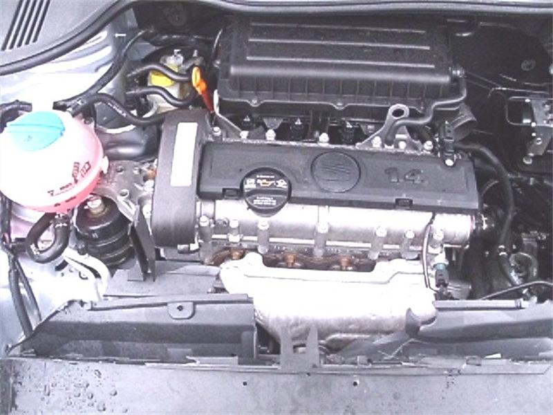 SEAT IBIZA MK 4 6L1 2002 - 2009 1.4 - 1390cc 16v BBZ petrol Engine Image