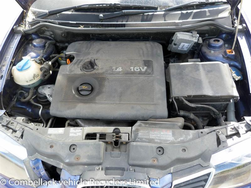 SEAT IBIZA MK 4 6L1 2002 - 2007 1.4 - 1390cc 16v BBY petrol Engine Image