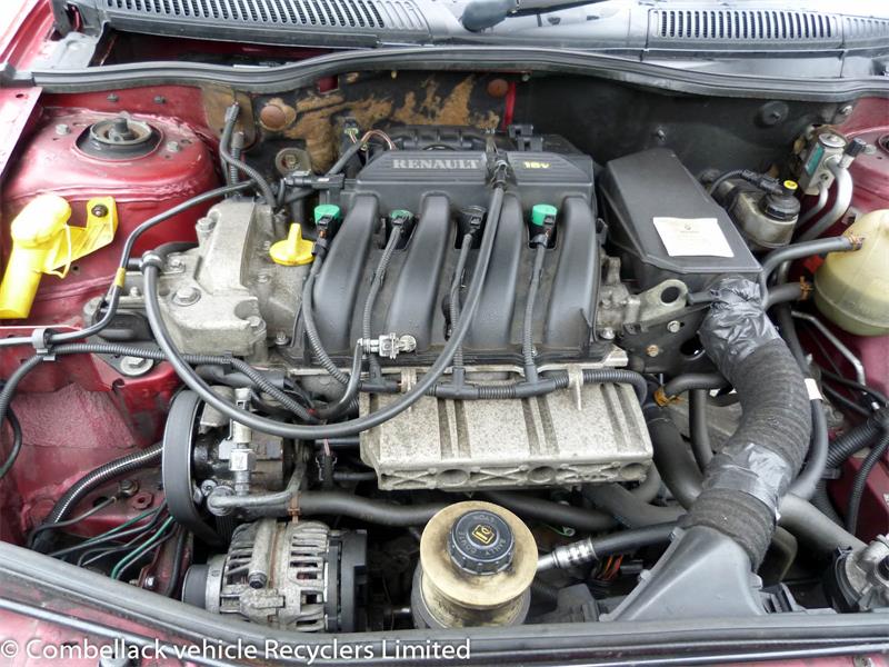 RENAULT MEGANE MK 1 BA0/1 1999 - 2003 1.6 - 1598cc 16v 16V K4M708 petrol Engine Image
