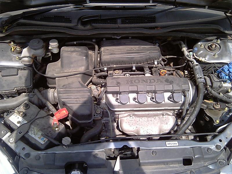 HONDA CIVIC MK 7 EV 2001 - 2005 1.4 - 1396cc 16v D14Z6 petrol Engine Image